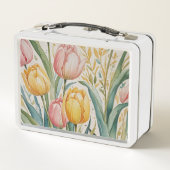 チューリップ夢想 メタルランチボックス (裏面)