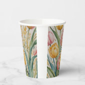 チューリップ夢想 紙コップ (左)