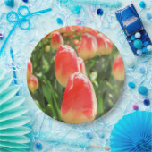 チューリップ天国プレート ペーパープレート (パーティー)