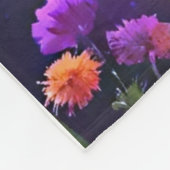 チューリップ子猫 フリースブランケット (角)