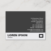 チューリップ層 名刺 (裏面)