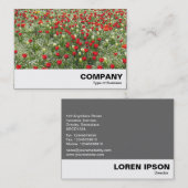 チューリップ層 名刺 (正面/裏面)