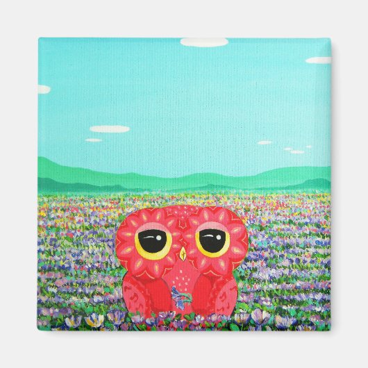 チューリップ恋愛事件 マグネット (正面)