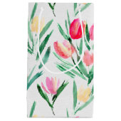 チューリップ愛好家向けチューリップススモール抱き枕 スモールペーパーバッグ (正面)