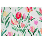 チューリップ愛好家向けチューリップ大抱き枕 ラージペーパーバッグ (裏面)