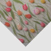 チューリップ感じパターンの切り離し 薄葉紙 (詳細)