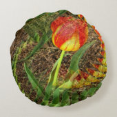 チューリップ扇形…..... ラウンドクッション (裏面)