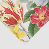 チューリップ日本のピンクのカスタマイズ可能ティッシュペーパー 薄葉紙 (詳細)