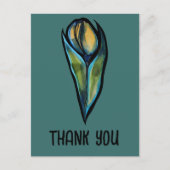 チューリップ春アートガーデナーズチューリップガーデニング ポストカード (正面)