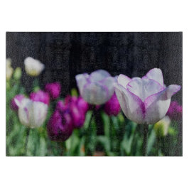 チューリップ春! カッティングボード