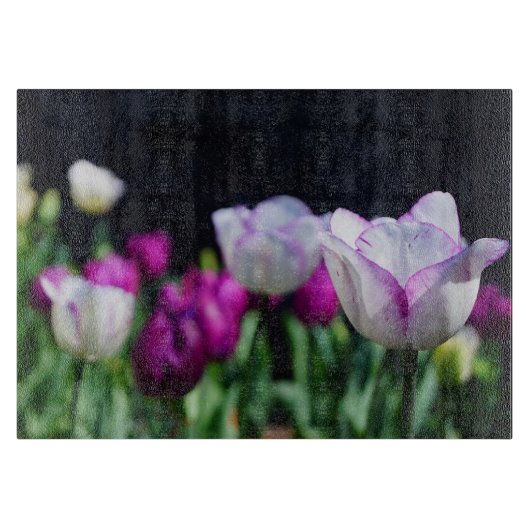 チューリップ春! カッティングボード (正面)
