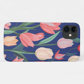 チューリップ模様。 Case-Mate iPhoneケース (裏面(横))