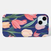 チューリップ模様。 Case-Mate iPhoneケース (裏面 (横))