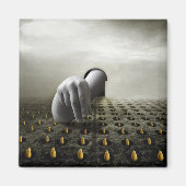 チューリップ泥棒2013 マグネット (正面)