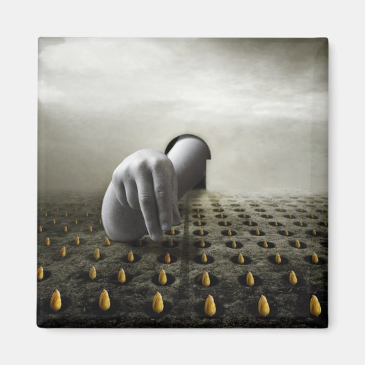 チューリップ泥棒2013 マグネット (正面)