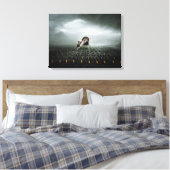 チューリップ泥棒2 2013 キャンバスプリント (インサイチュ (寝室))