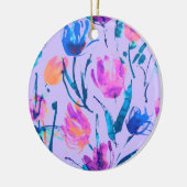 チューリップ熱 セラミックオーナメント (左)