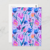 チューリップ熱 ポストカード (正面/裏面)