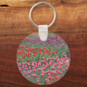 チューリップ畑 キーホルダー (正面)