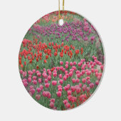 チューリップ畑 セラミックオーナメント (左)