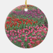 チューリップ畑 セラミックオーナメント (裏面)