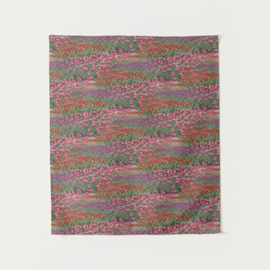 チューリップ畑 タペストリー (正面)