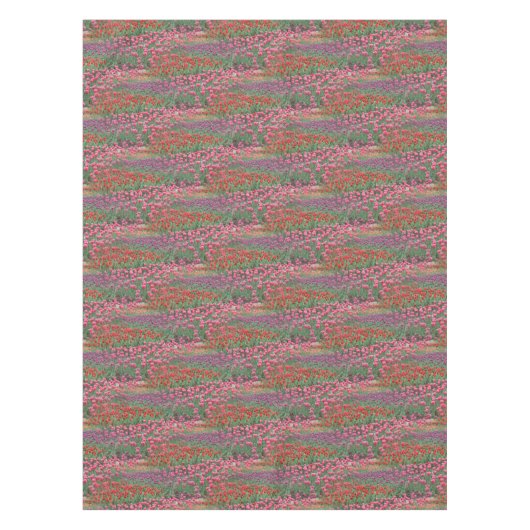 チューリップ畑 テーブルクロス (正面)