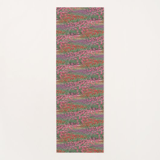 チューリップ畑 ヨガマット (正面)