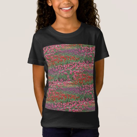 チューリップ畑 Tシャツ (正面)