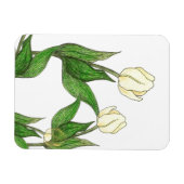 チューリップ磁石 マグネット (横)