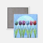 チューリップ磁石 マグネット (正面/裏面)