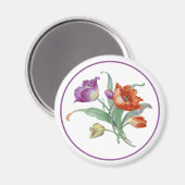 チューリップ磁石 マグネット (正面/裏面)