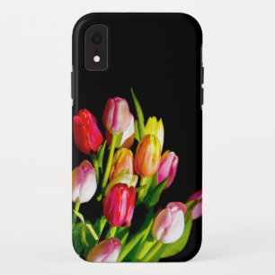 チューリップ絵画ズ – オリジナルフラワーアート iPhone XRケース
