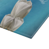 チューリップ花なら何でもでき感動的る カッティングボード (角)