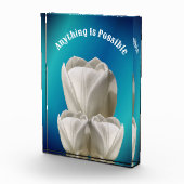 チューリップ花なら何でもでき感動的る フォトブロック (右)