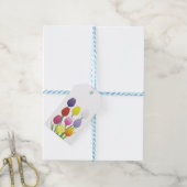 チューリップ花 ギフトタグ (より糸付き)