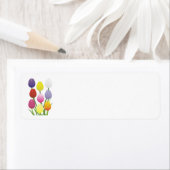 チューリップ花 ラベル (インサイチュ)