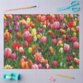 チューリップ花 薄葉紙 (クラフト)
