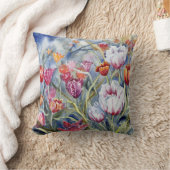 チューリップ装飾用クッション クッション (ブランケット)