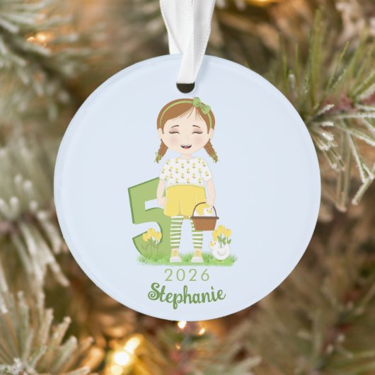 チューリップ誕生日 オーナメント (ツリー)