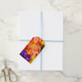 チューリップ魅惑的 ギフトタグ (より糸付き)