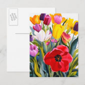 チューリップ2007 ポストカード (正面/裏面)