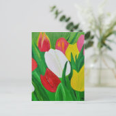 チューリップ2a ポストカード (スタンド正面)
