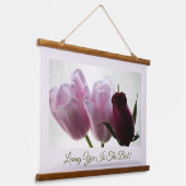 チューリップ3258 吊り下げ型タペストリー (傾斜あり)