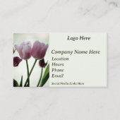 チューリップ3259 名刺 (正面)