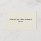 チューリップ3265 名刺 (裏面)