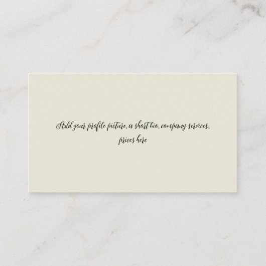 チューリップ3265 名刺 (裏面)