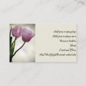 チューリップ3265 名刺 (正面)