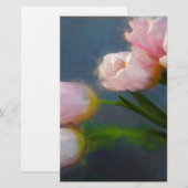 チューリップ3 便箋 (正面/裏面)