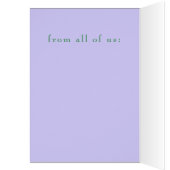 チューリップ/すぐに元気になる/私たち全員から (内側 (左))